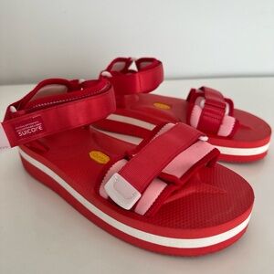 SUICOKE platform sandals
🦶 VIBRAM® SOLE Size -9